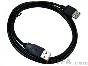 1.8米黑色AM/AF USB2.0延長線批發(fā)指南 深圳商易電腦配件批發(fā)網(wǎng)的專業(yè)選擇